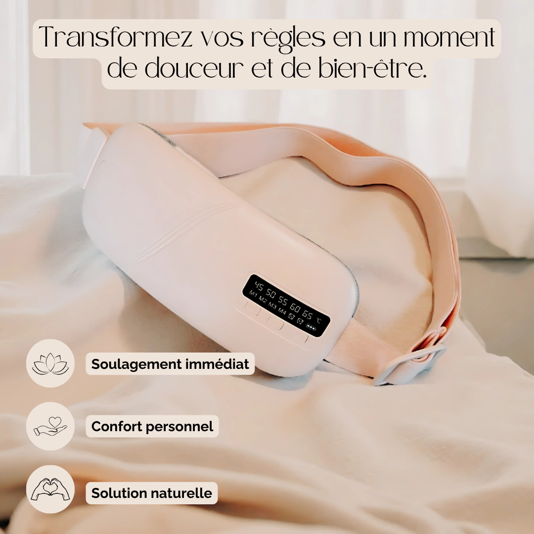 Ceinture Chauffante pour soulager vos douleurs menstruelles